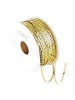 Spellbinders Vivant Circle Metallic Cord, Gold (Per Metre)