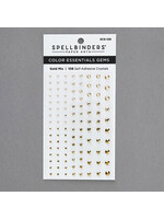Spellbinders Color Essential Gems, Gold Mix