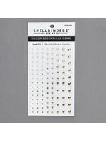 Spellbinders Self-Adhesive Gems, Gold Mix