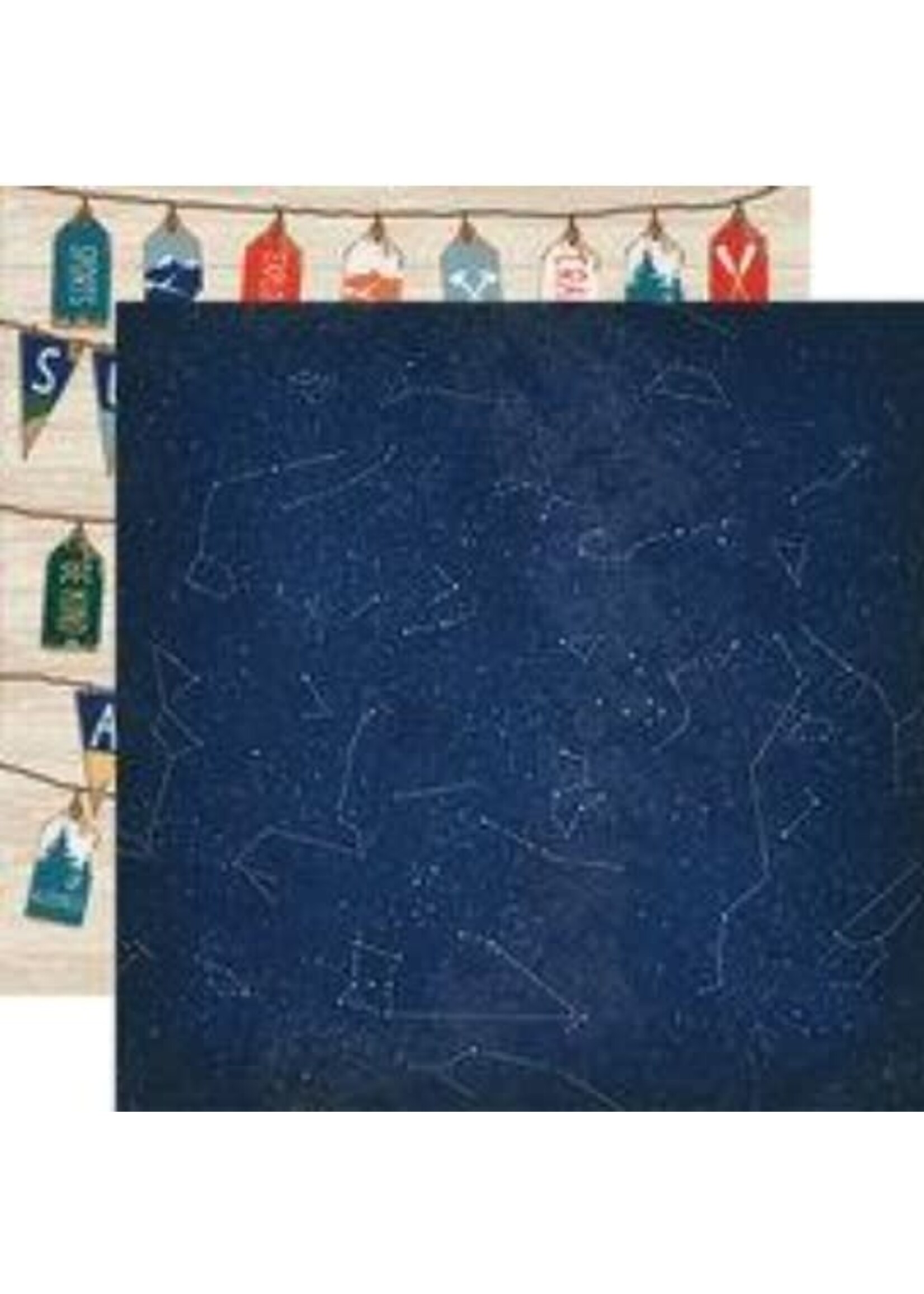 Carta Bella Carta Bella 12x12 Summer Camp, Night Sky