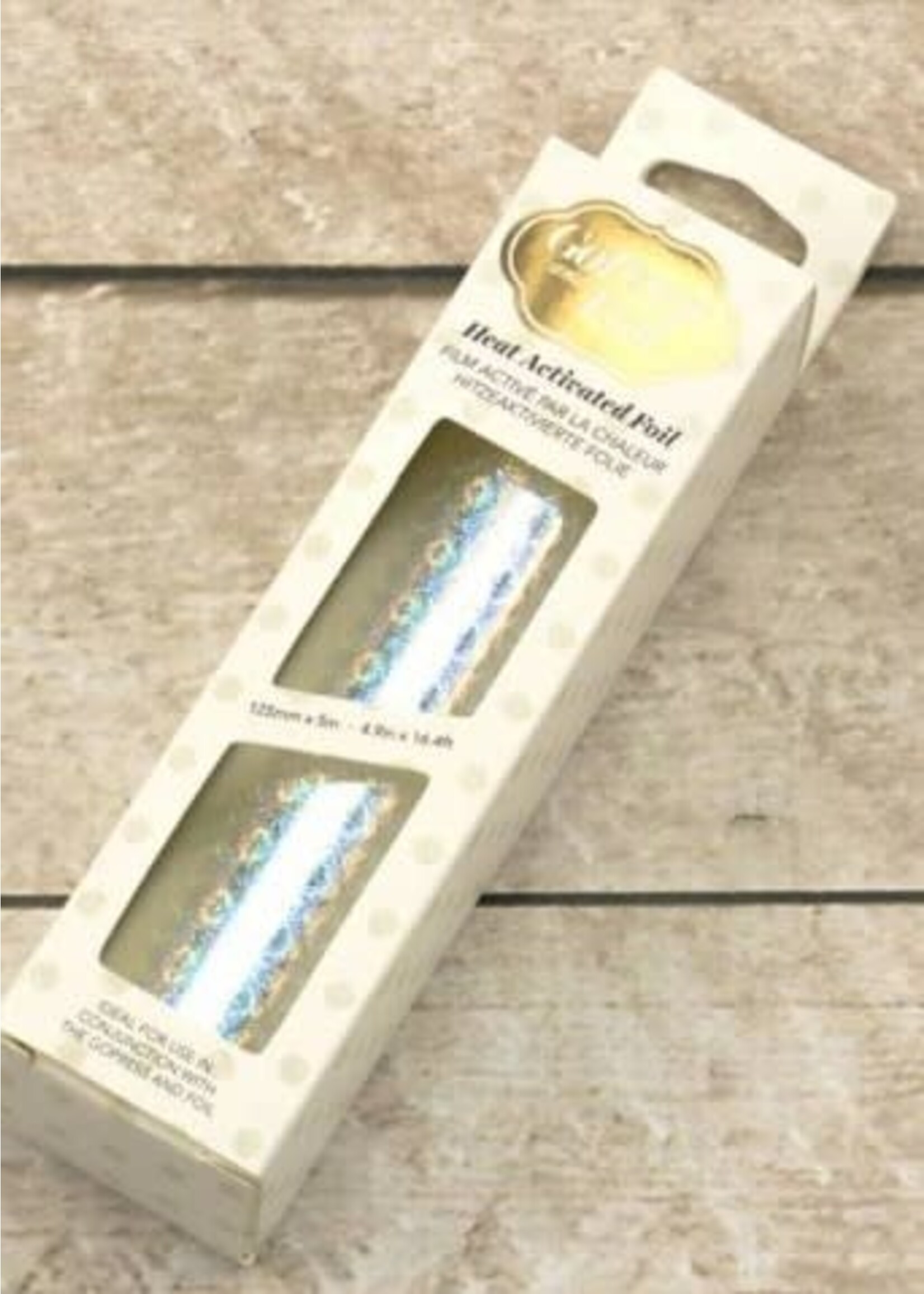Couture Creations Go Press & Foil, Silver Iridescent Sequin Pattern