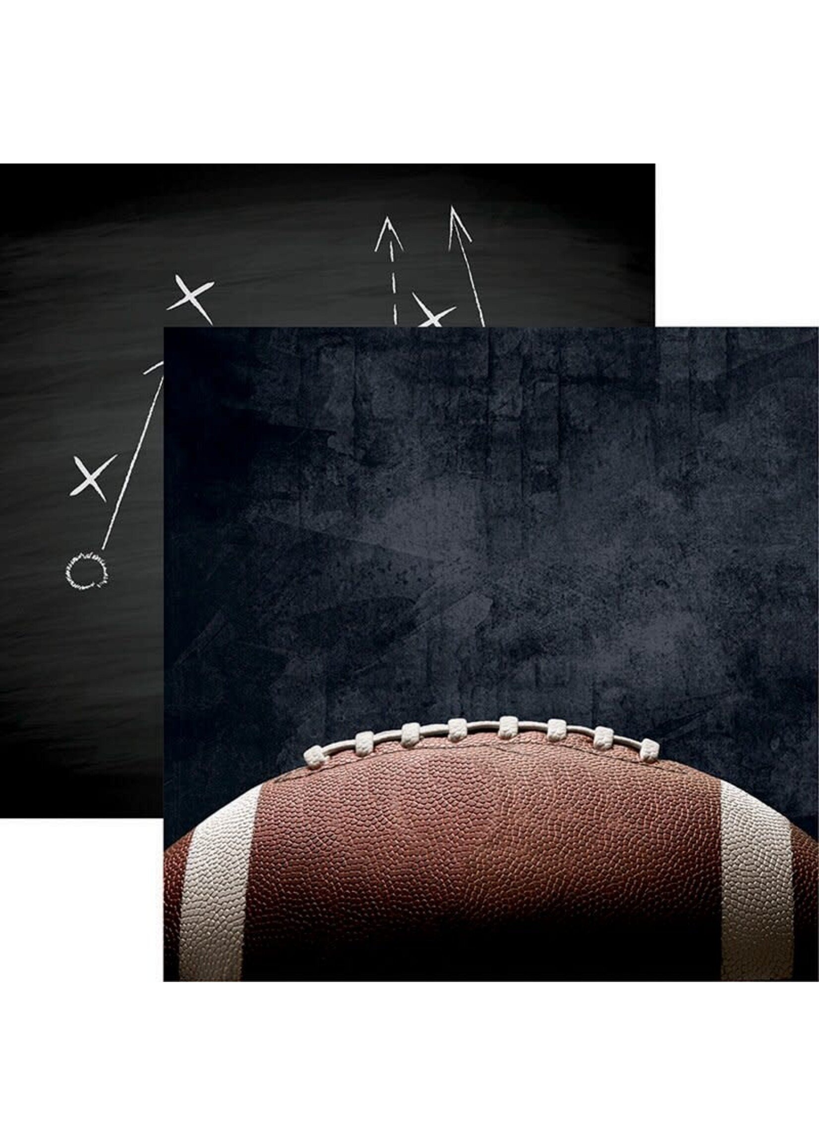 Reminisce Reminisce 12x12  Game Day Football, Pigskin