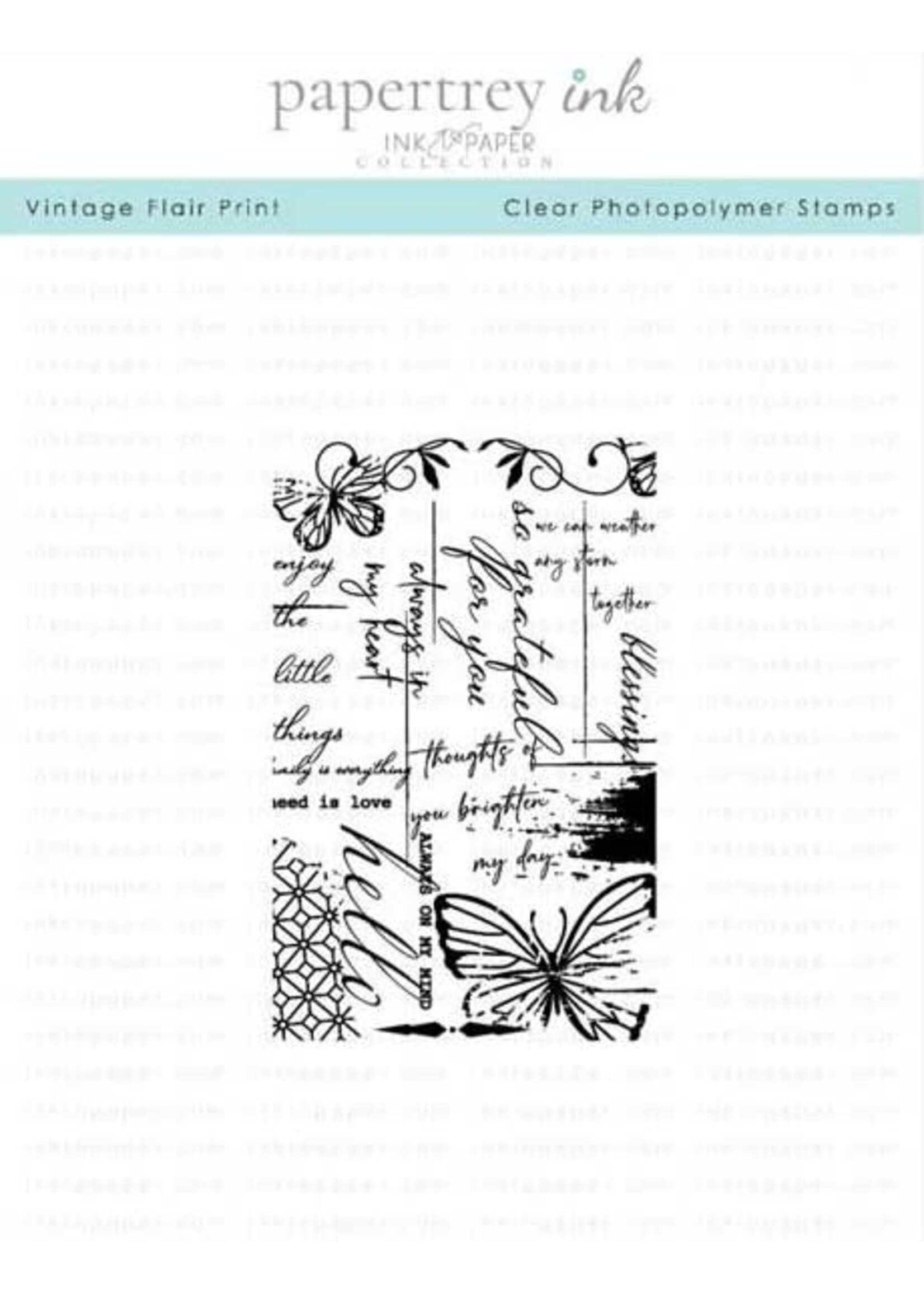 Papertrey Ink Papertrey Ink Stamp, Vintage Flair Print