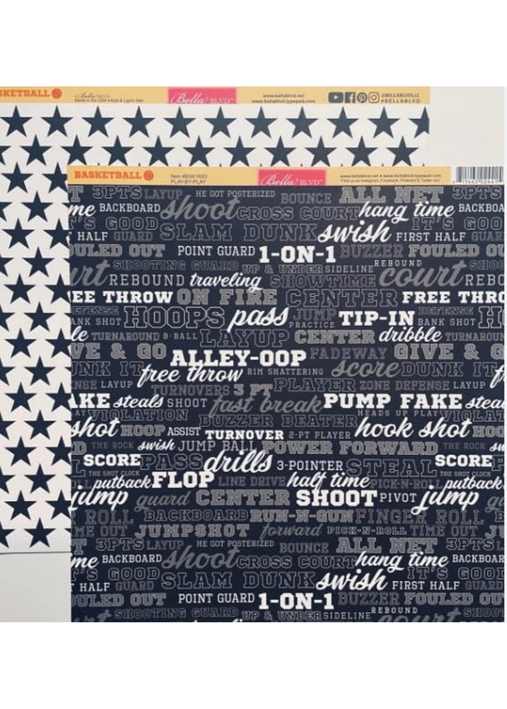 Bella Blvd 12x12 Basketball, Play-by-Play