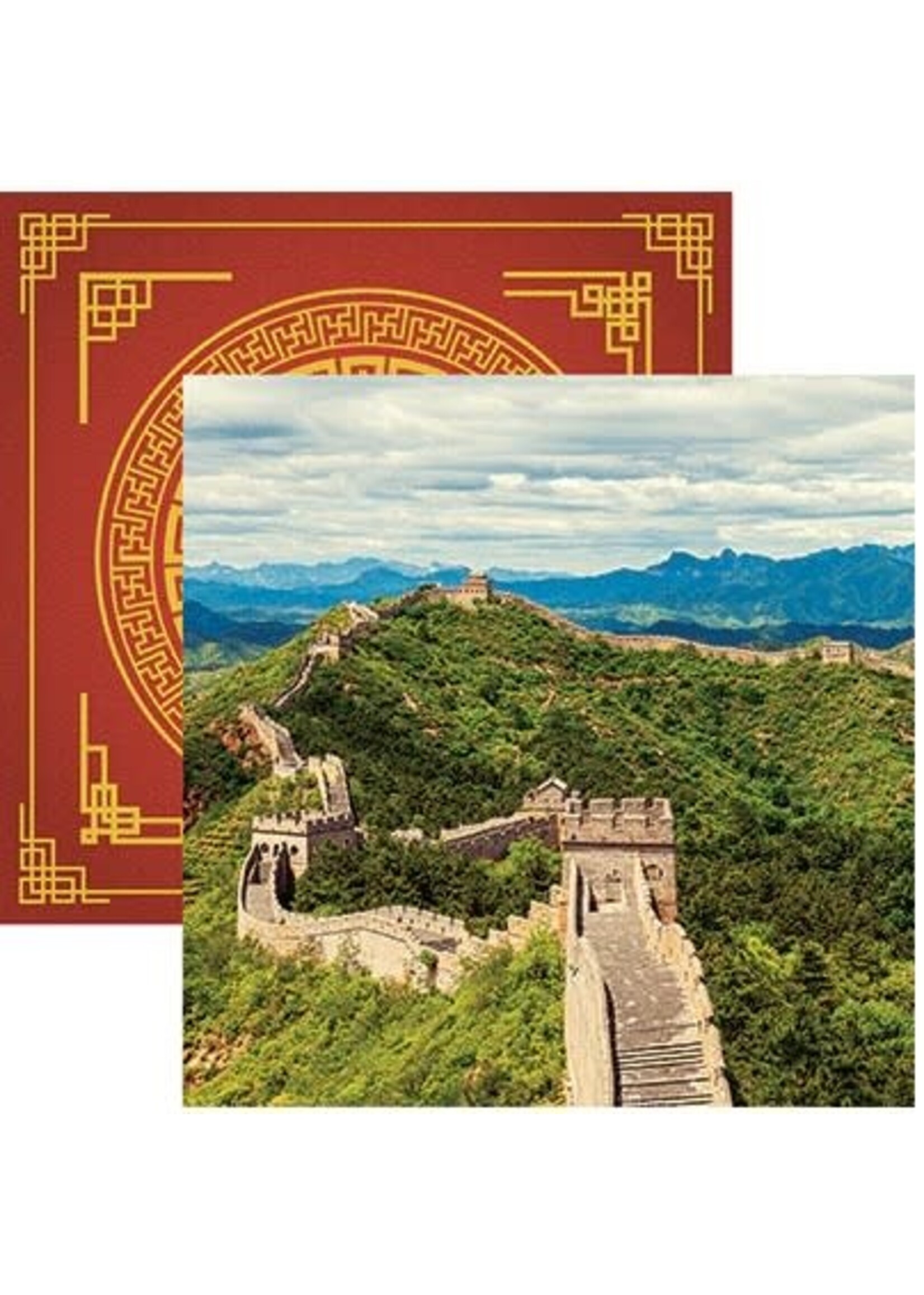 Reminisce Reminisce 12x12 China, Great wall