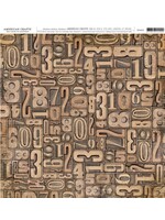 American Crafts American Crafts 12x12 The Color of Memories, Numbers