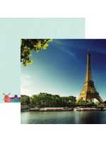 Reminisce Reminisce 12x12 Eiffel Tower