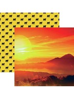 Reminisce Reminisce 12x12 King Of The Jungle, African Sunset