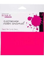 Gina K Rina K Electro-Pop neon enamel, Poppin' Pink