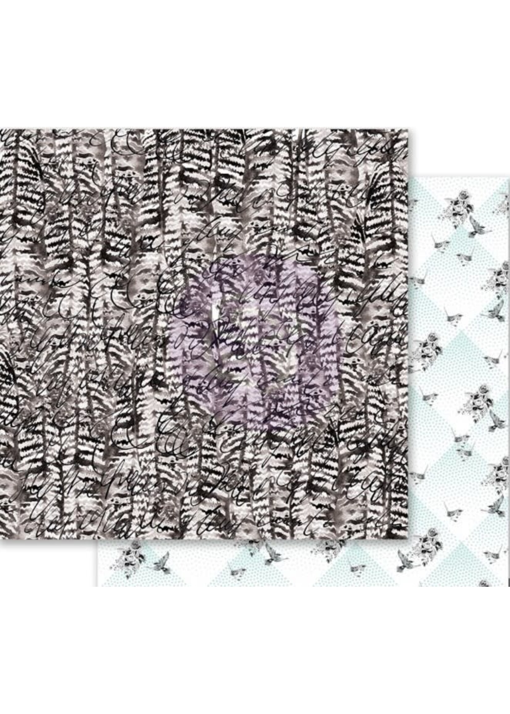 Prima Marketing Prima 12x12 Flirty Fleur Collection, Birds Of A Feather