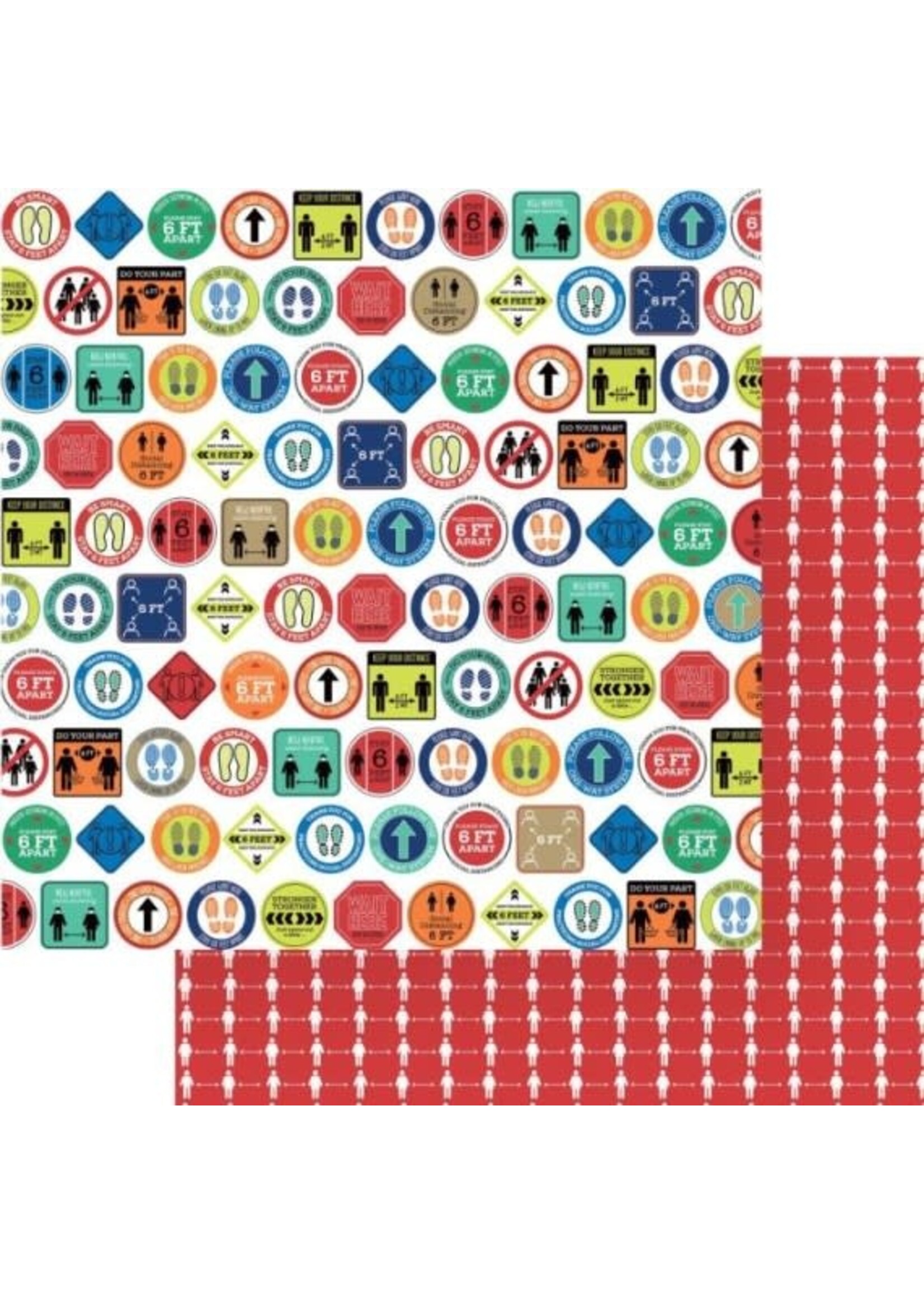 PhotoPlay Photo Play 12x12 The New Normal,  Six Feet Apart