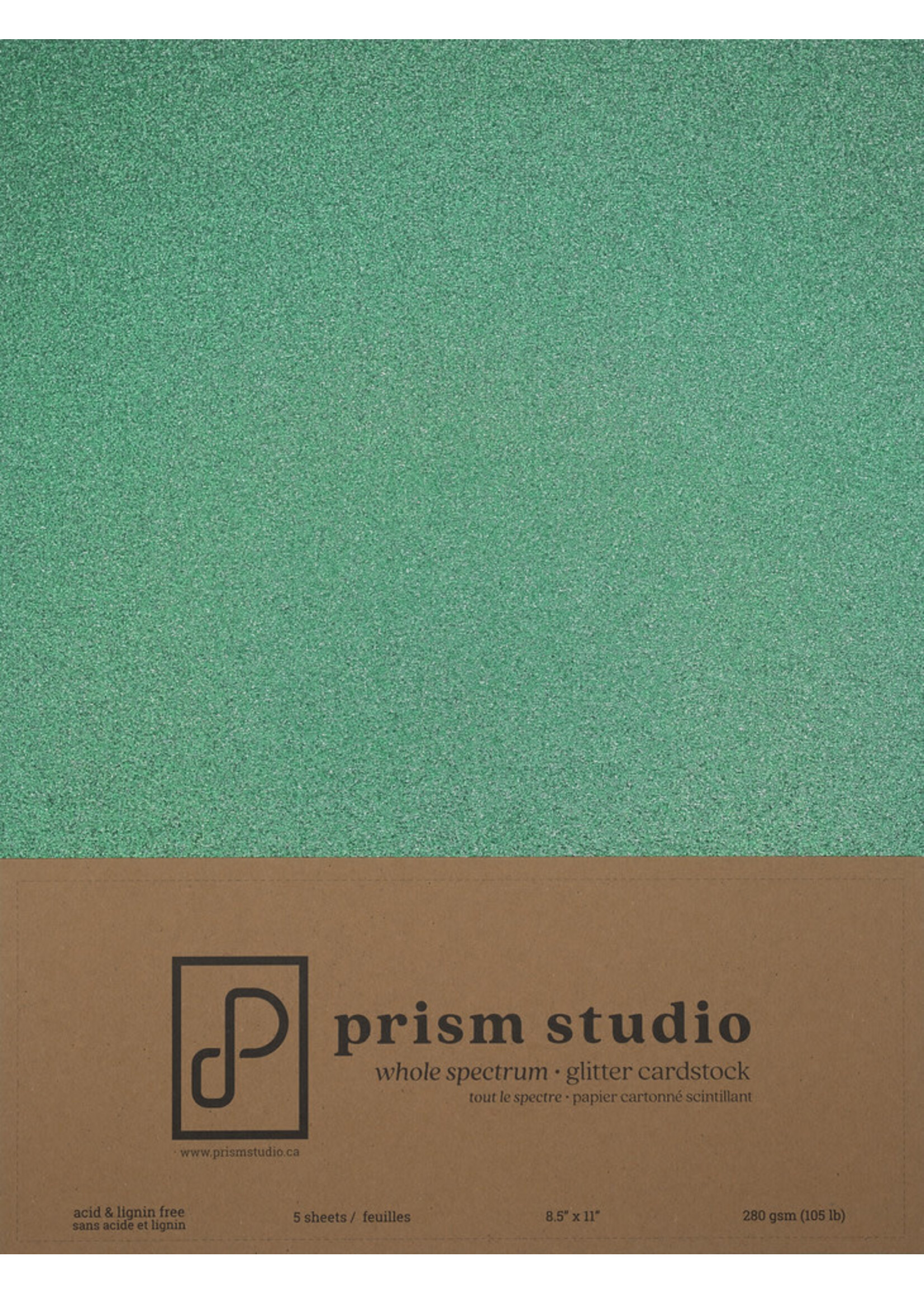 Prism Studio Paper 8.5x11 Foil, Emerald
