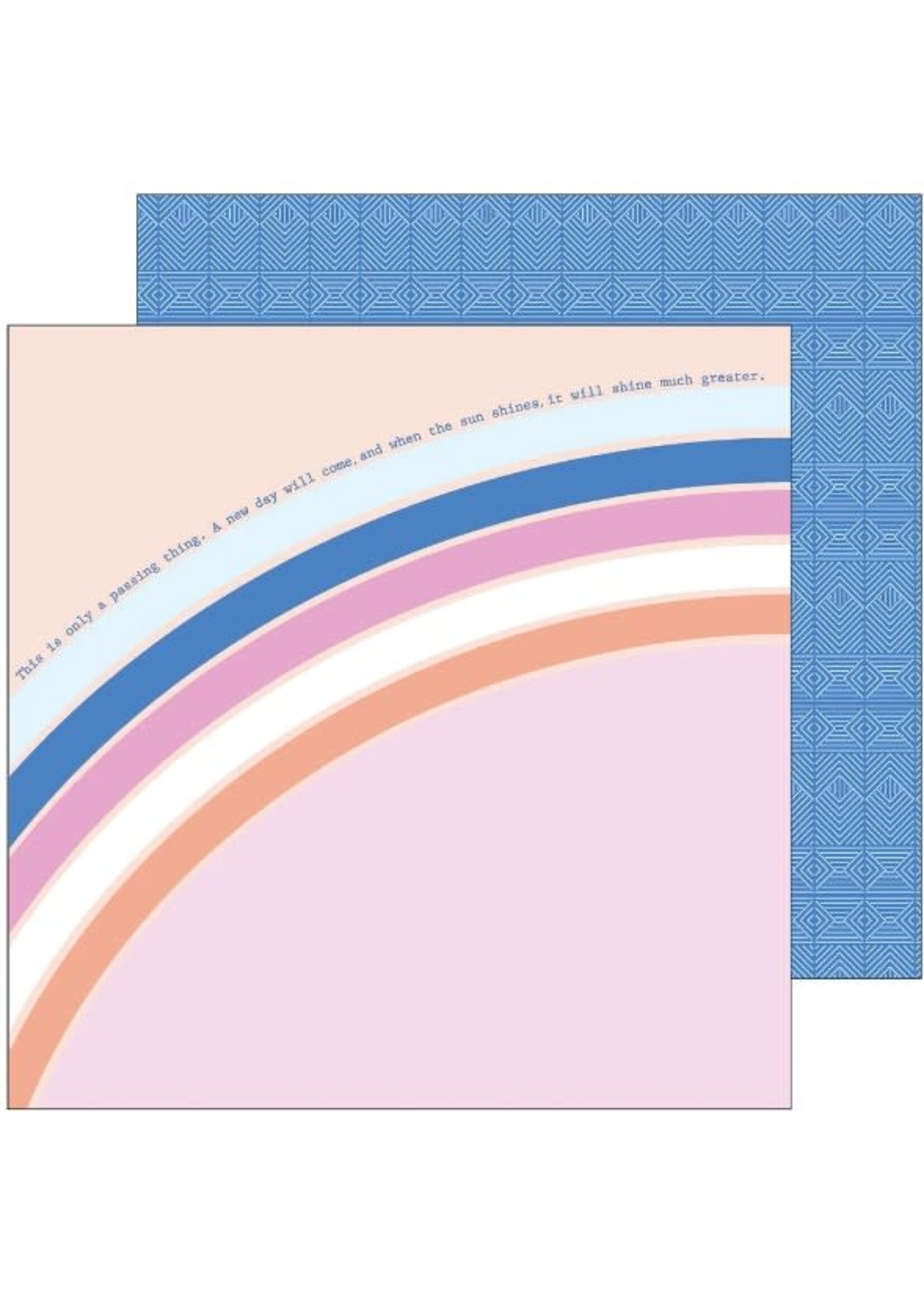 Pink Fresh Studio Pink Fresh 12x12  Lets Stay Home, Hope for A New Day