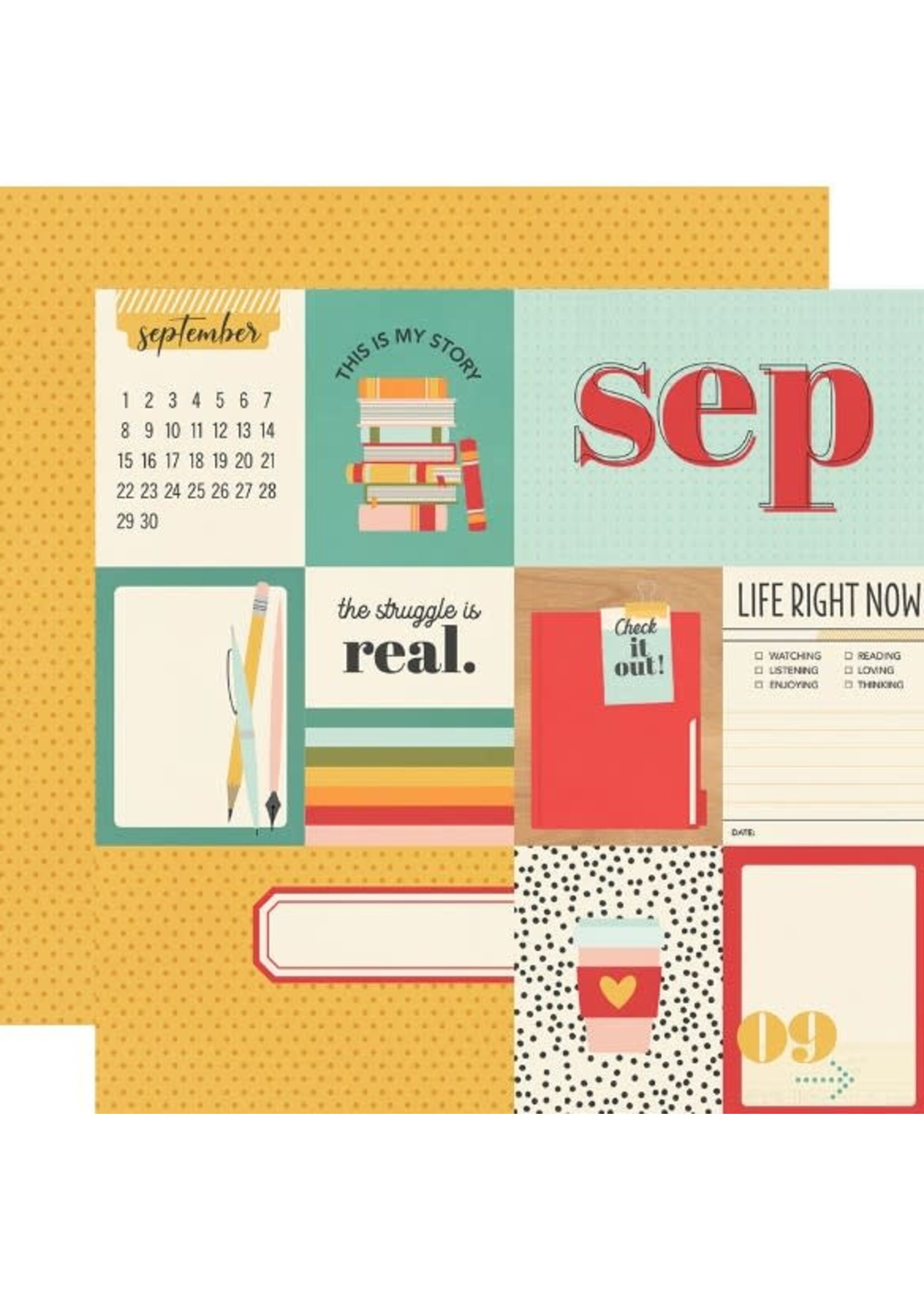 Simple Stories Simple Stories 12x12 Hello Today, September