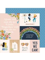 American Crafts Jen Hadfield 12x12 Reaching Out, Better Together