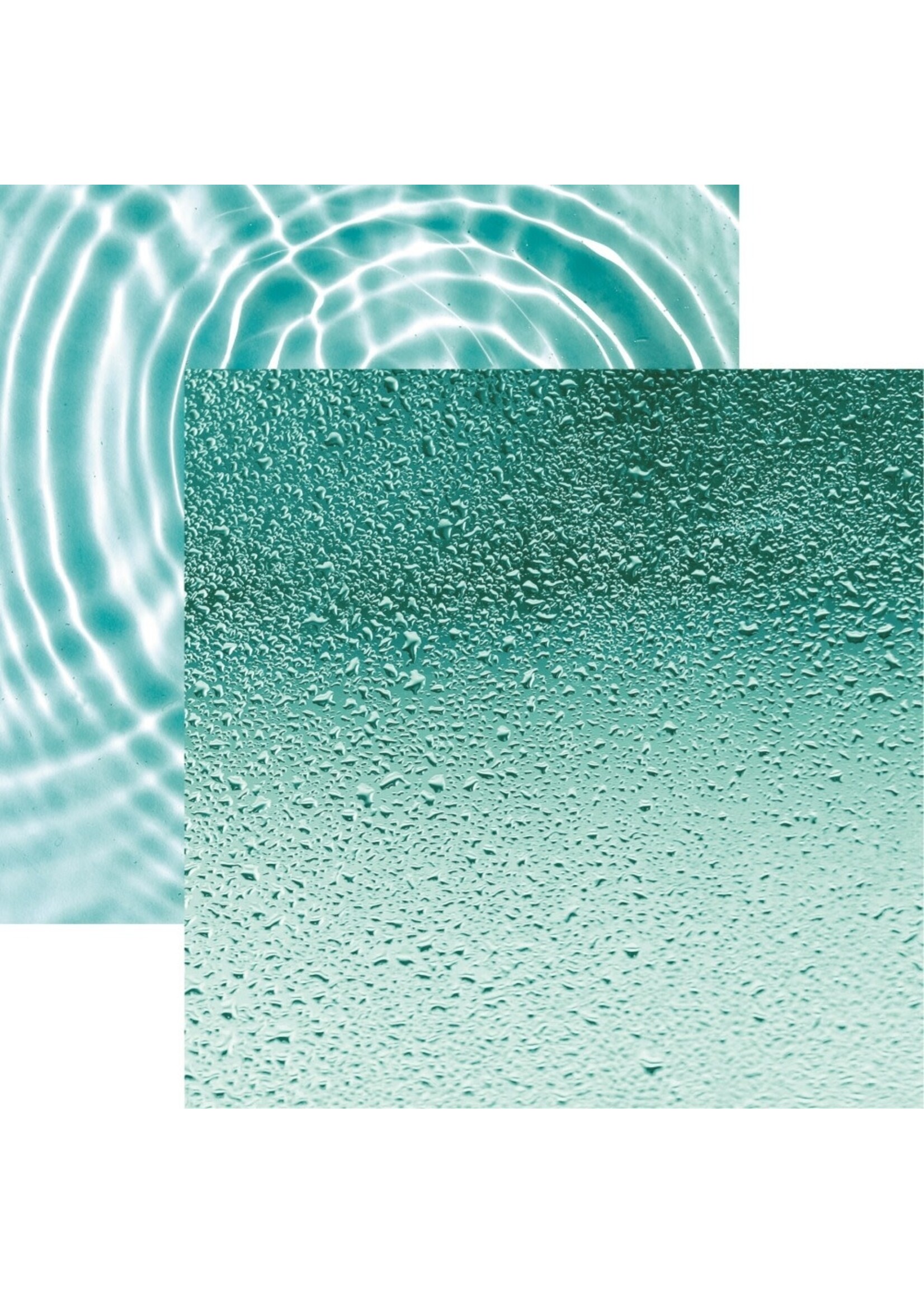Reminisce 12X12 Patterned Paper, Weekend Getaway - Relax