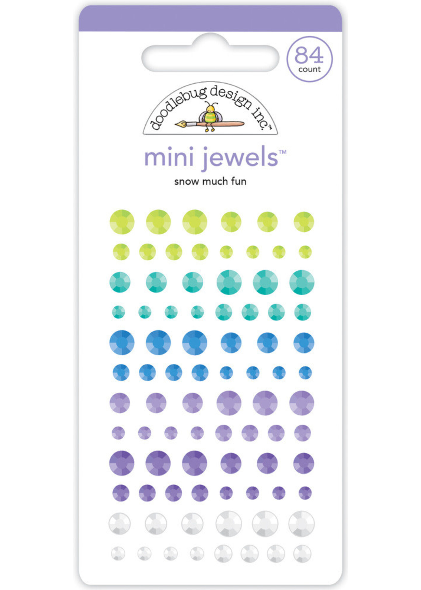 Doodlebug Mini Jewels, Snow Much Fun