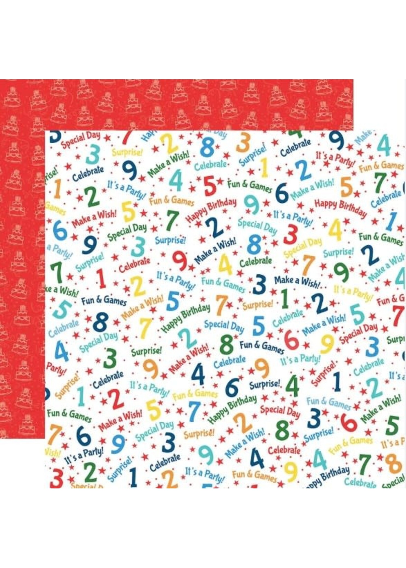 Carta Bella Carta Bella 12x12 Lets Celebrate, One Year Older