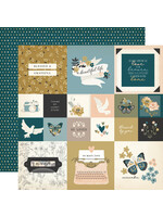 Simple Stories 12x12 Remember, 2x2 / 4x4 Elements