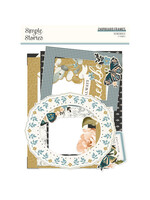 Simple Stories Chipboard Frames, Remember