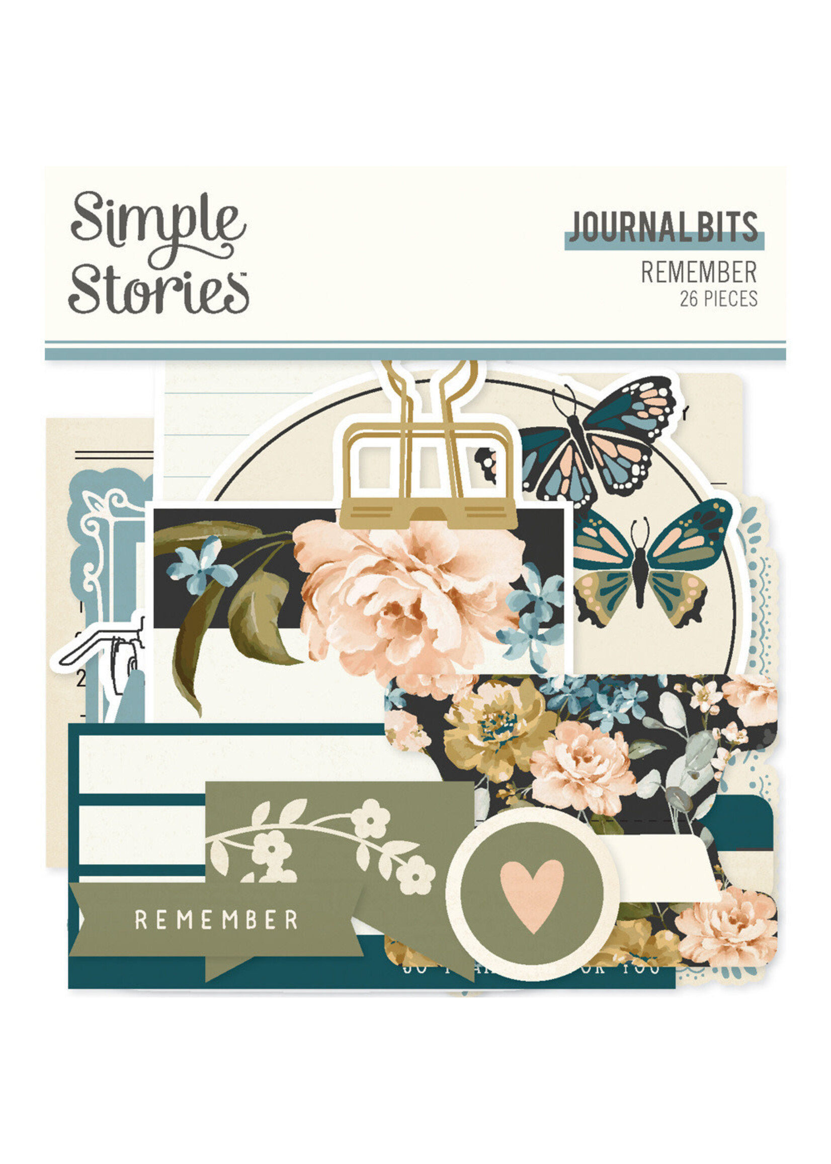 Simple Stories Journal Bits, Remember
