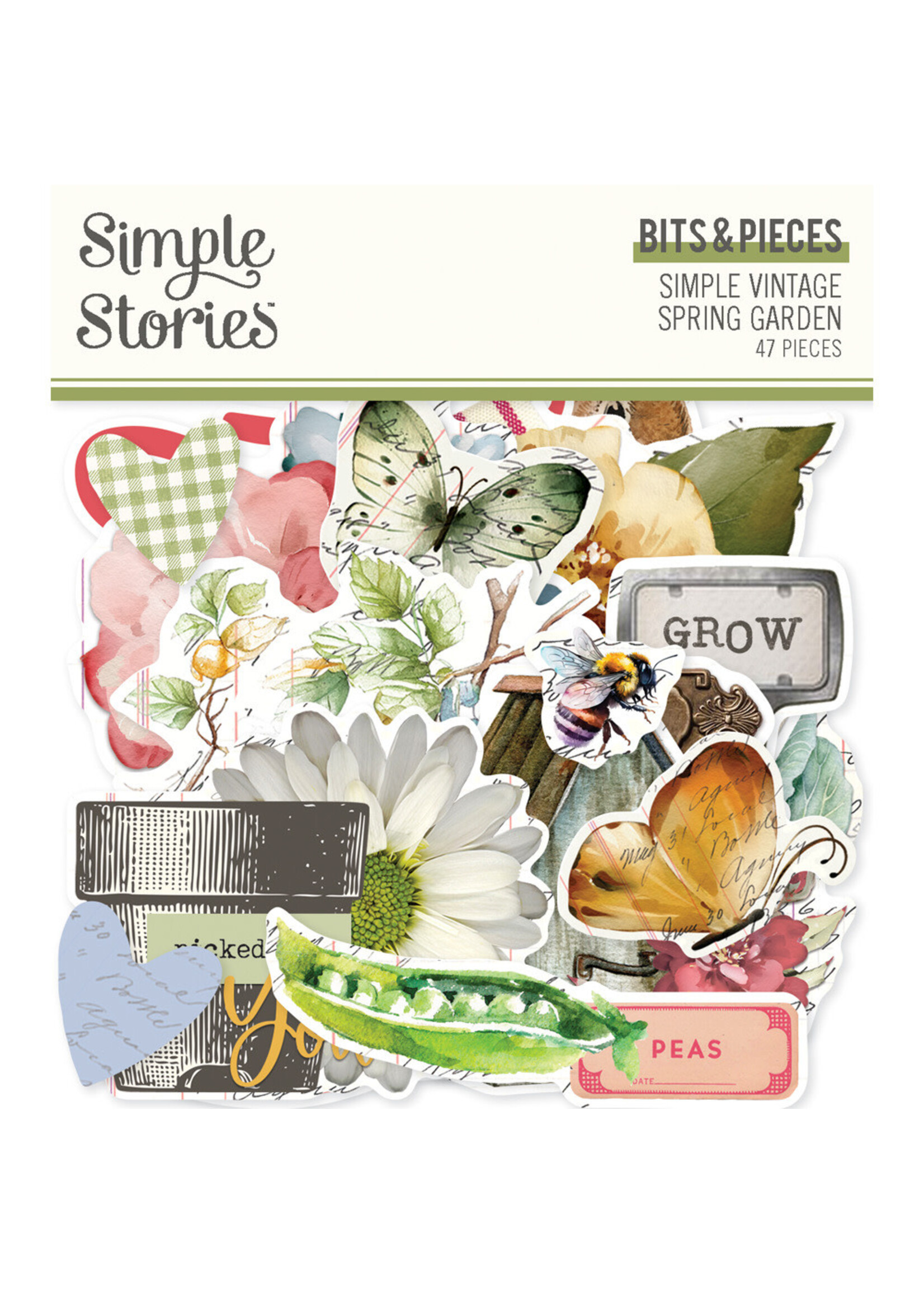 Simple Stories Bits & Pieces - SV Spring Garden