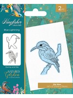 Crafter's Companion Stamp & Die, Kingfisher Blue Lighting