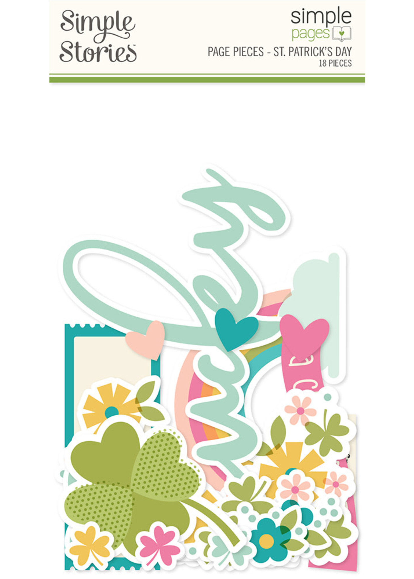 Simple Stories Page Pieces, St. Patrick's Day