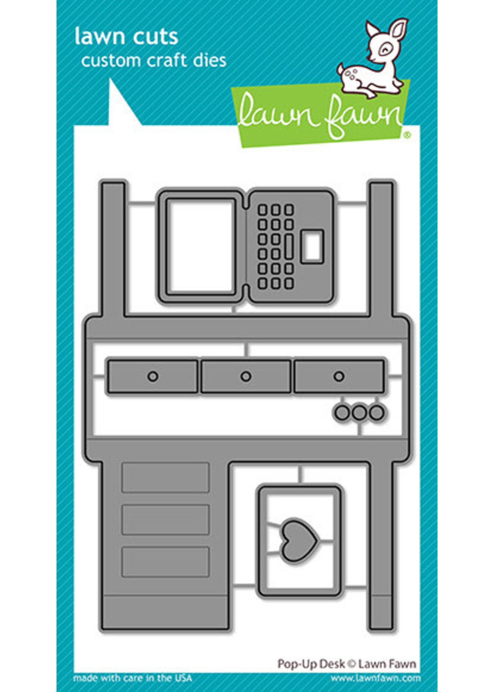 Lawn Fawn Lawn Fawn Die, LF2519 Pop Up Desk