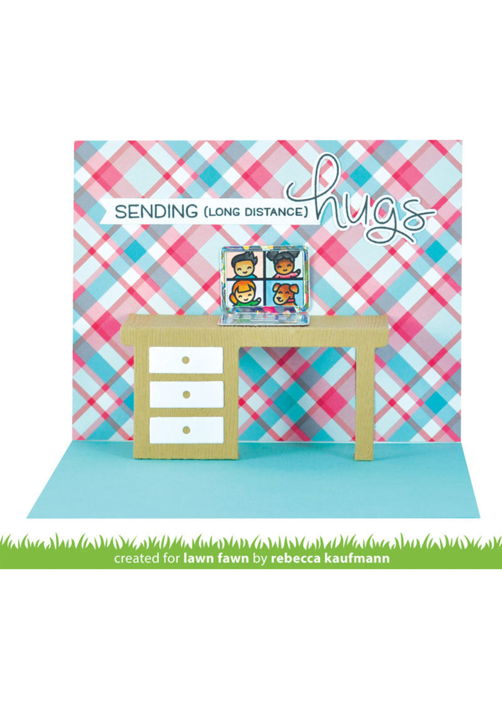 Lawn Fawn Lawn Fawn Die, LF2519 Pop Up Desk