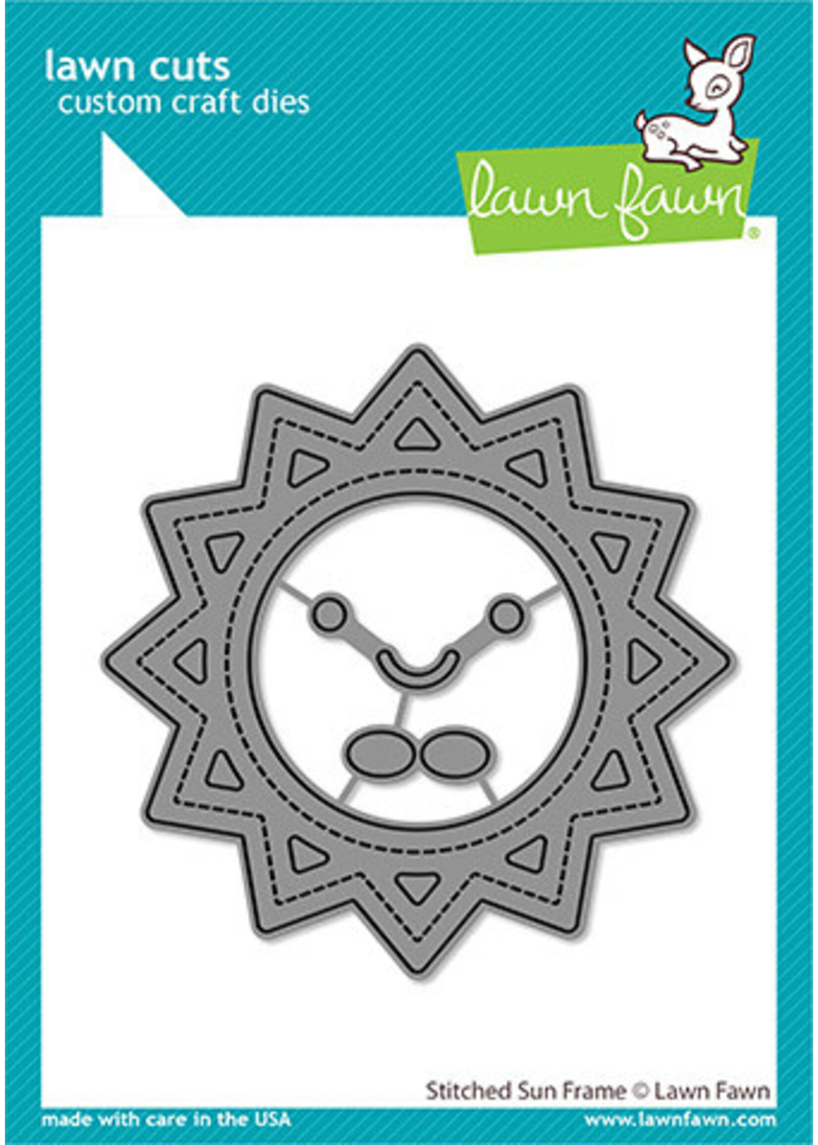 Lawn Fawn Lawn Fawn Die, LF2530 Stitched Sun Frame