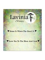Lavinia Stamp, LAV860 Words from the Heart