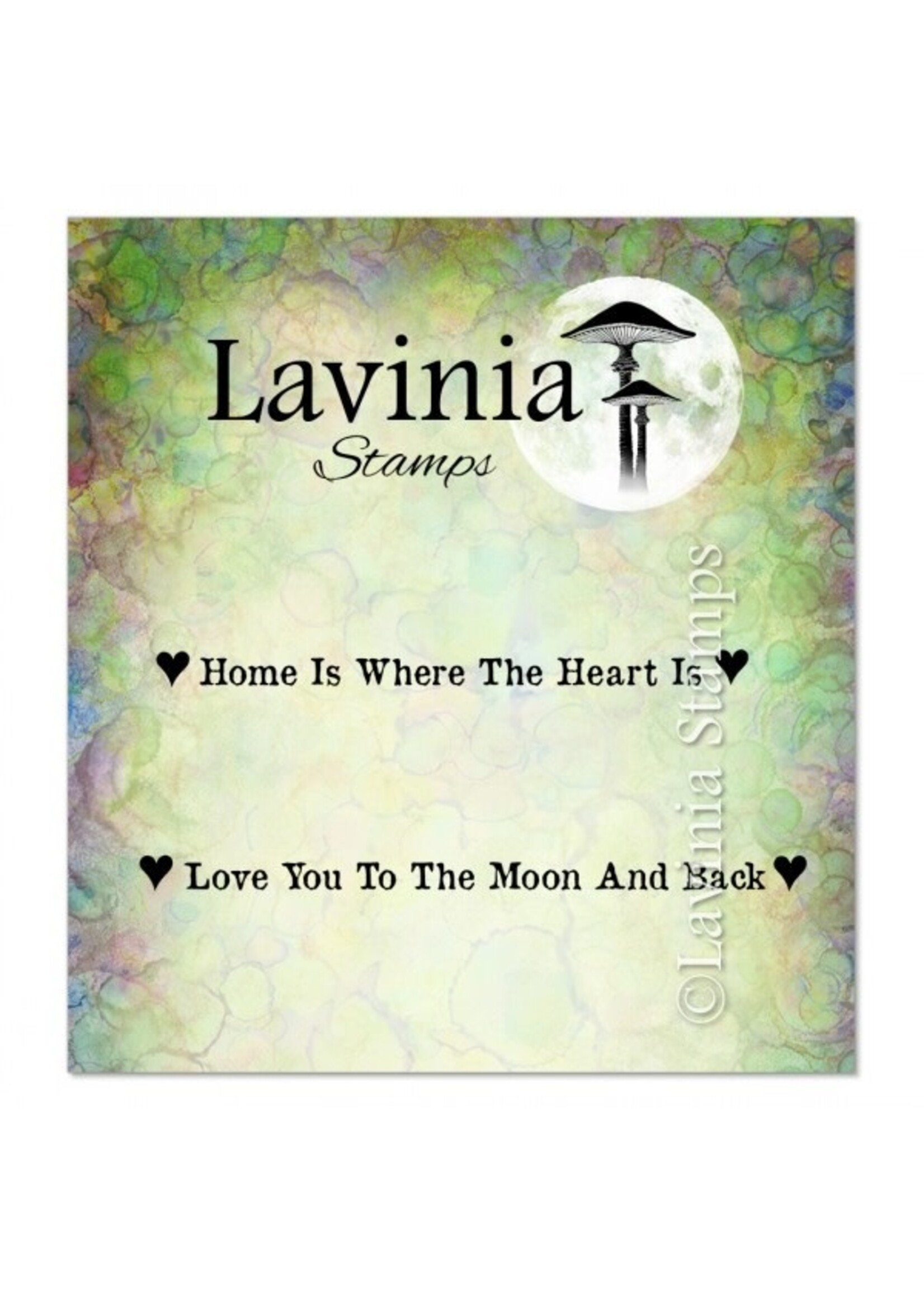 Lavinia Stamp, LAV860 Words from the Heart