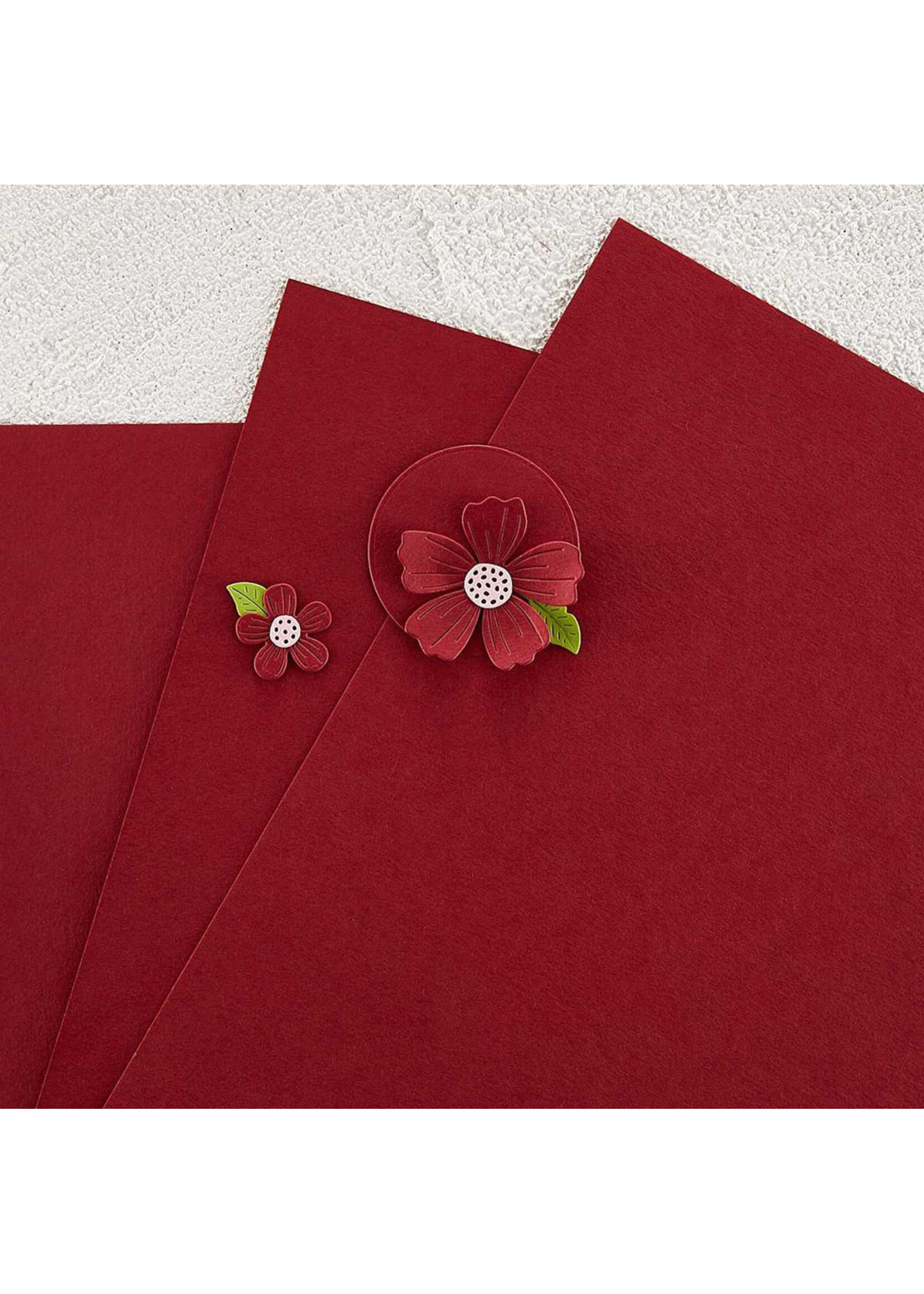 Spellbinders Spellbinders 8.5x11 Cardstock (10),  Crimson