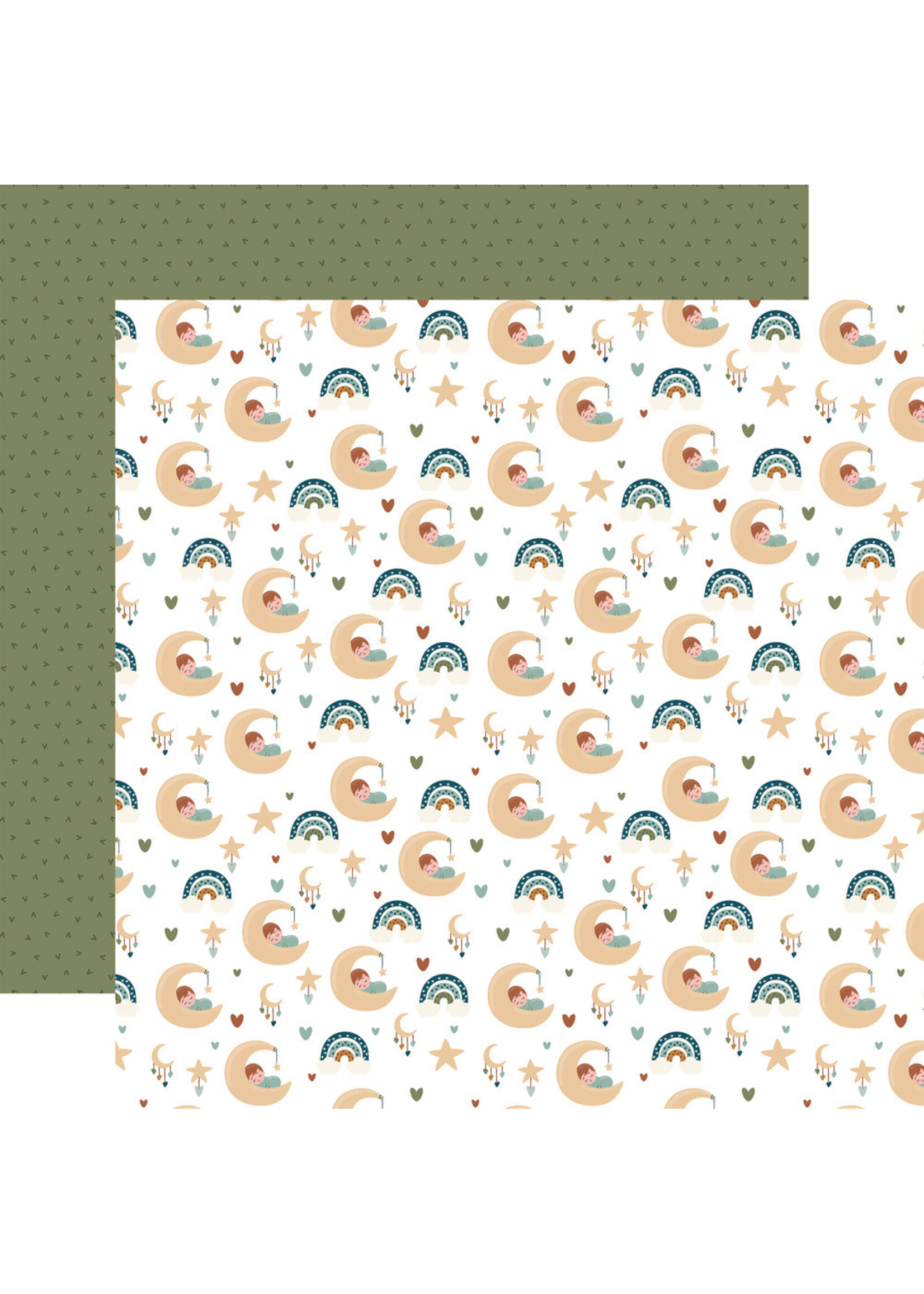 Echo Park 12x12 Special Delivery: Baby Boy, Sleepy Baby Boy