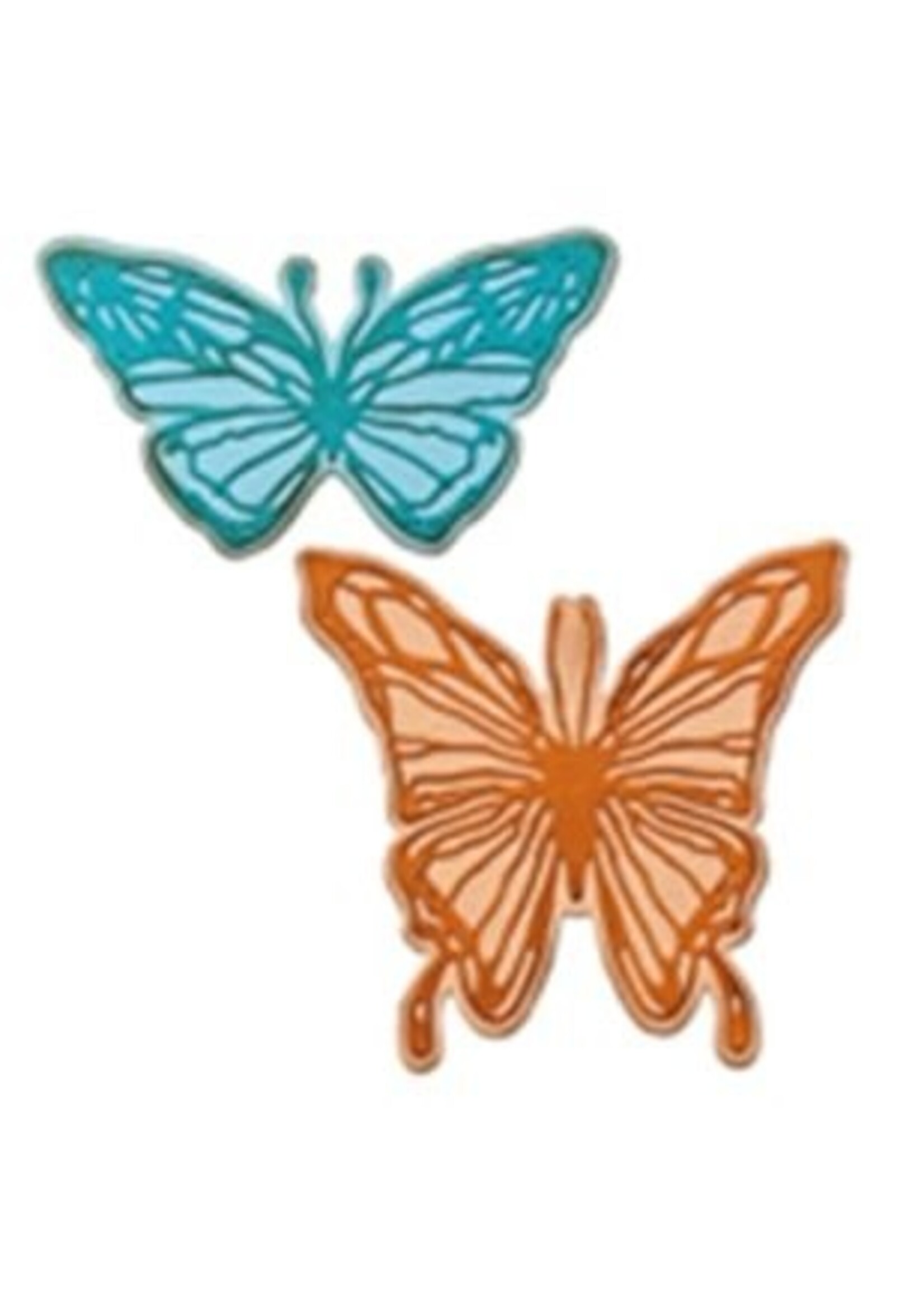 Sizzix Tim Holtz Thinlits, 666564 Scribble Butterfly