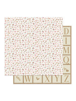 PhotoPlay 12x12 Patterned Paper, Sweet Little Princess - Sweet Floral