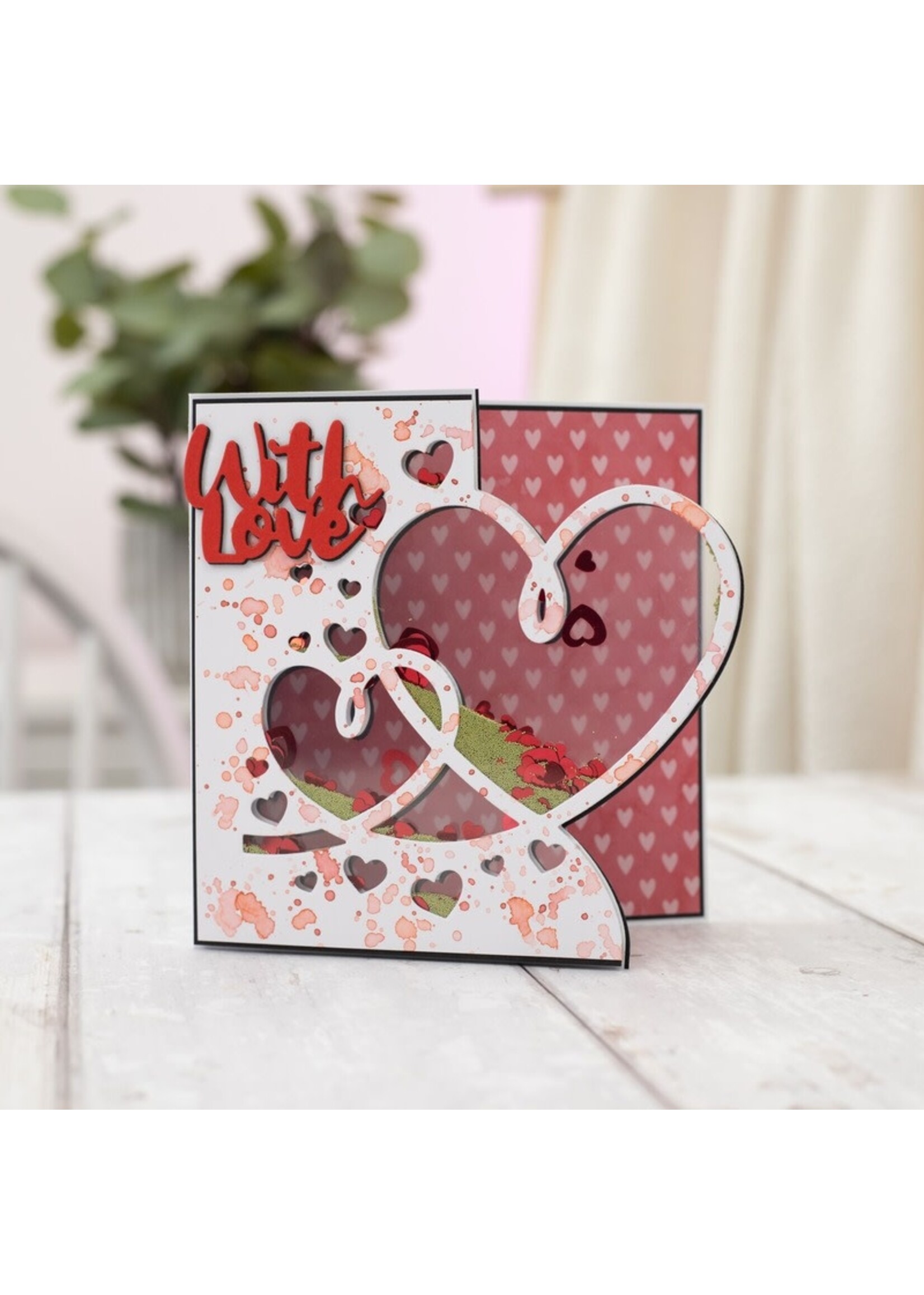 Crafter's Companion Create-a-Card Die, Amore