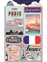 Reminisce 3D Stickers, Jet Setters - France