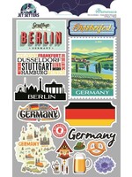 Reminisce 3D Stickers, Jet Setters - Germany