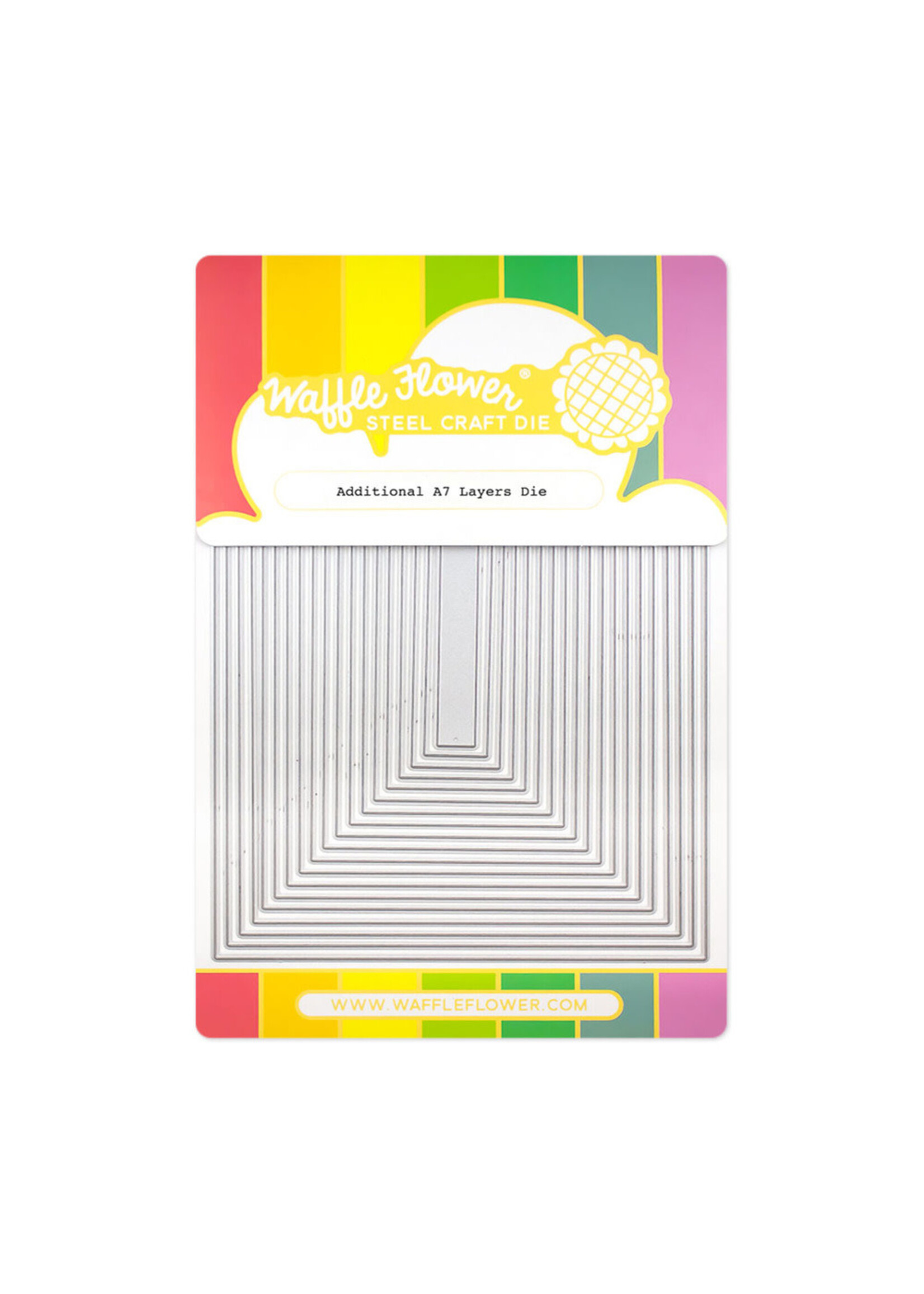 Waffle Flower Waffle Flower Die, A7 Additional Rectangle Layers