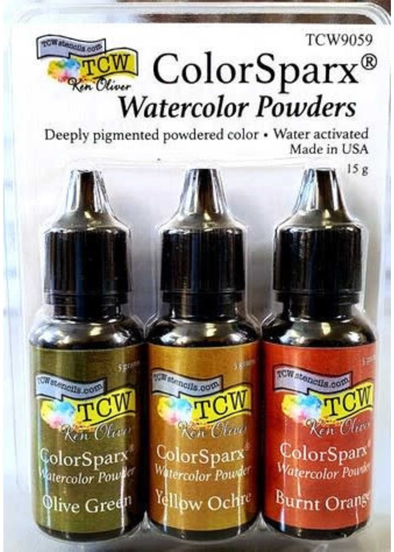 Colorsparx Watercolor Powders, Grassland