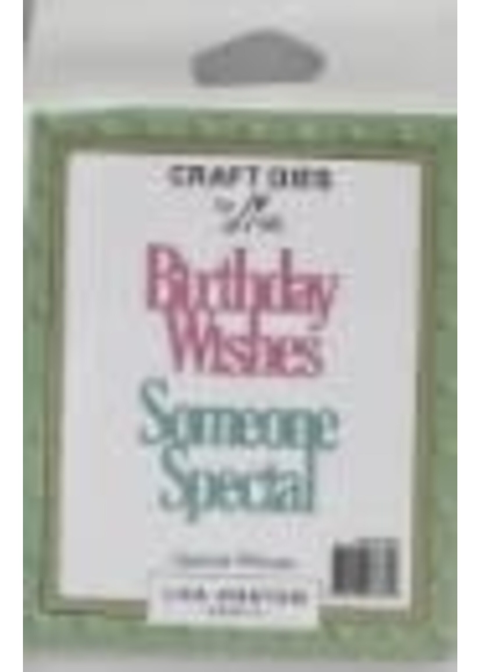 Lisa Horton Crafts Die, Special Wishes
