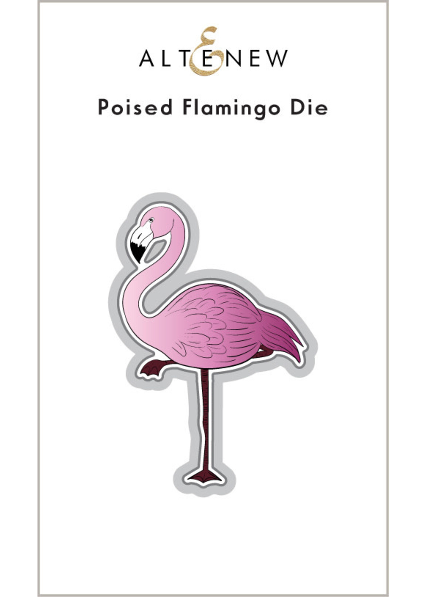 Altenew Die, Poised Flamingo