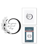 Spellbinders BetterPress, Floral O and Sentiment Press Plate