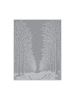 Hero  Arts LetterPress and Hot Foil Plate, Snowy Night
