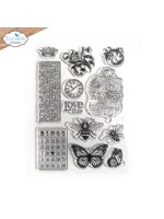 Elizabeth Craft Design Stamp, CS351 Love & Roses