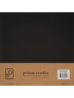 Prism Studio Paper, 12x12 Prism Heavy Weight, Simply Black (25 per pkg)