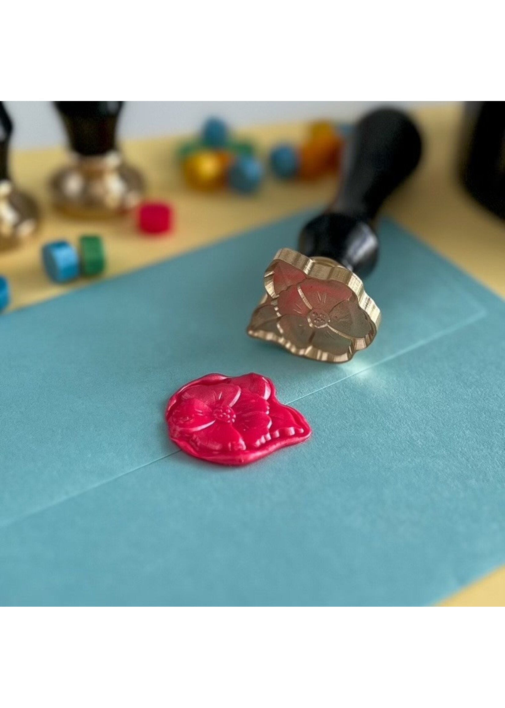 Honey Bee Stamps Honey Bee Creative Wax Stamper, 3D Spring Flower