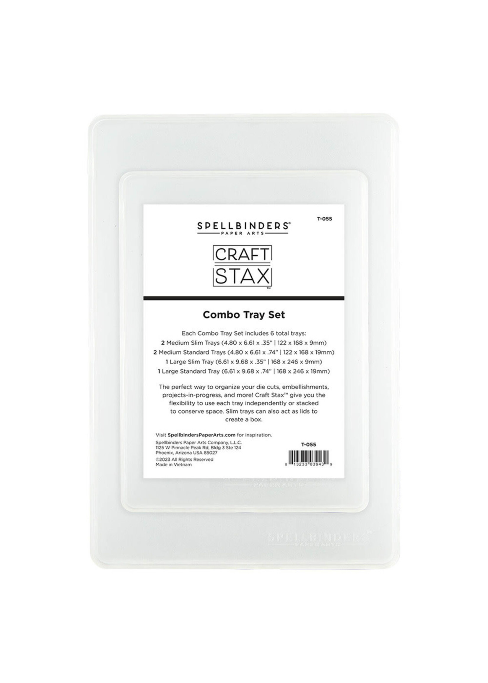 Spellbinders Spellbinders Craft Stax, Combo Tray Set